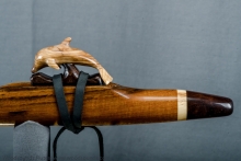 Canary Wood Native American Flute, Minor, Mid G-4, #J12K (10)